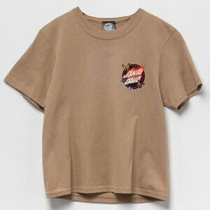 SANTA CRUZ Flamed Butterfly Girls Boyfriend Tee
